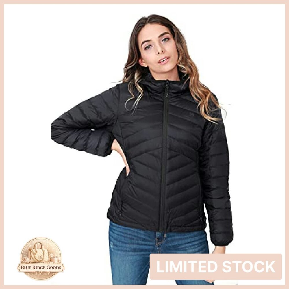 Lightweight Packable Down Jacket Hooded Puffer In… - image 5